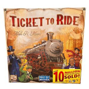 Days of Wonder Ticket To Ride by Alan R. Moon Train Adventure Board Game